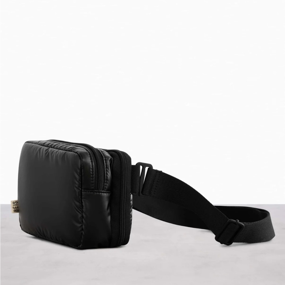 Beis Expandable pouch black